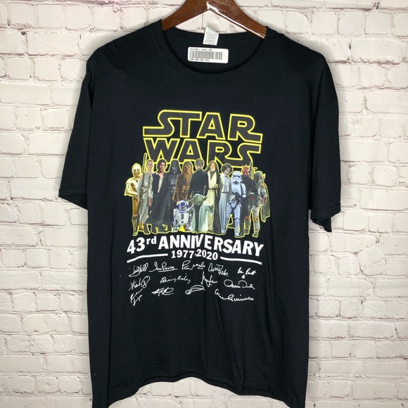 NEW Star Wars 43rd Anniversary T-shirt